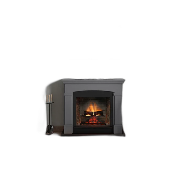 Камінокомплект Tagu HELMI PowerFlame 2 з обігрівом (сірий)