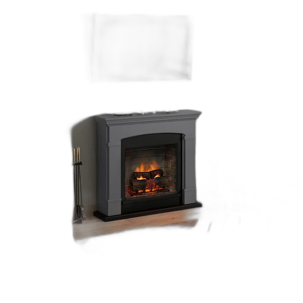 Камінокомплект Tagu HELMI PowerFlame 2 з обігрівом (сірий)