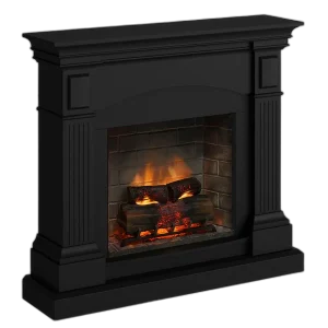 Камінокомплект Tagu MAGNA PowerFlame 2 з обігрівом (чорний)