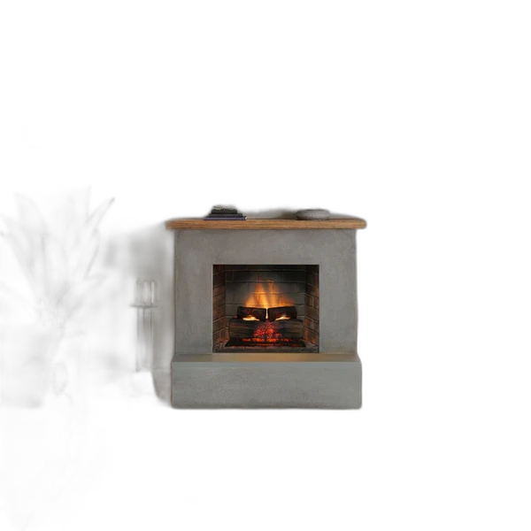 Камінокомплект Tagu ROLF PowerFlame 2 з обігрівом (сірий)