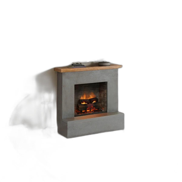 Камінокомплект Tagu ROLF PowerFlame 2 з обігрівом (сірий)