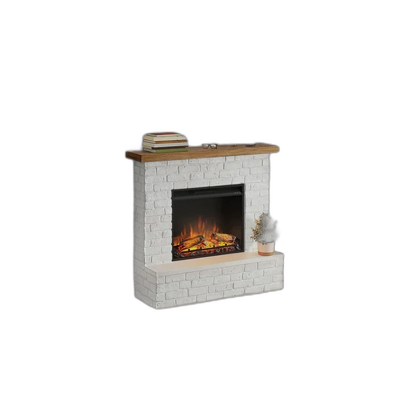 Камінокомплект Tagu ROLF PowerFlame з обігрівом (білий)