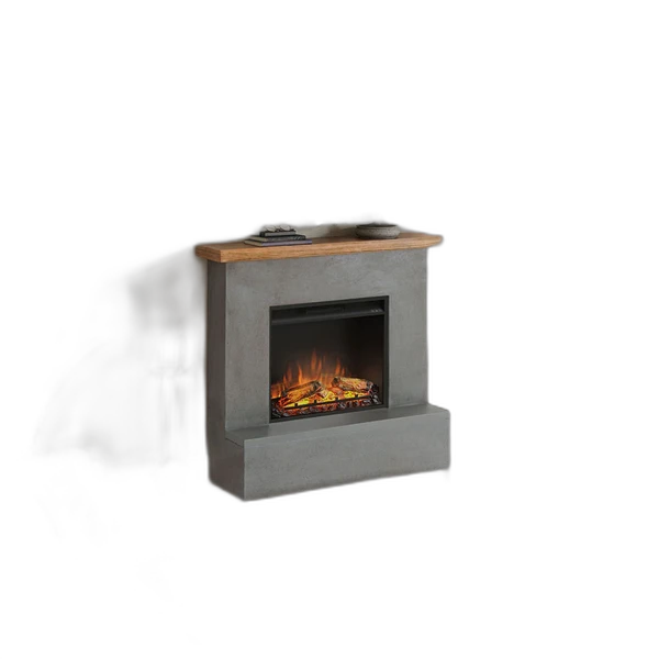 Камінокомплект Tagu ROLF PowerFlame з обігрівом (сірий)