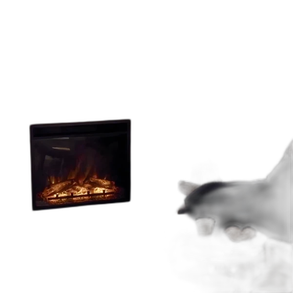 Камінокомплект Tagu ROLF PowerFlame з обігрівом (сірий)