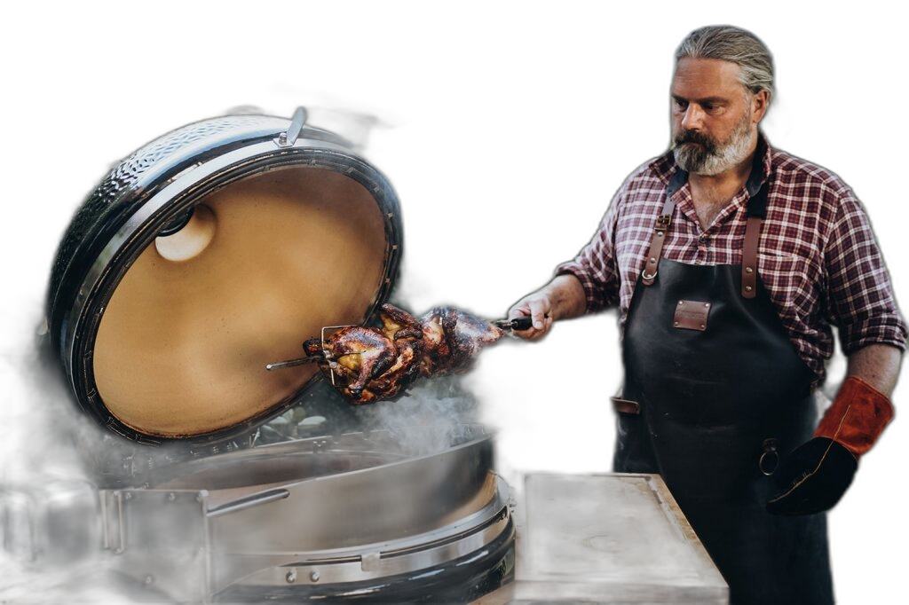 Керамічний гриль Monolith BBQ Guru Le Chef PRO-SERIES 1.0