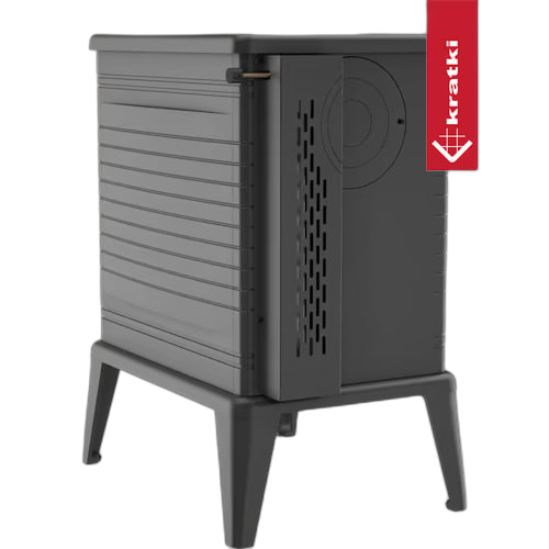 Чавунна піч-камін Kratki KOZA K10 Ø 150 ASDP (9,5 кВт)