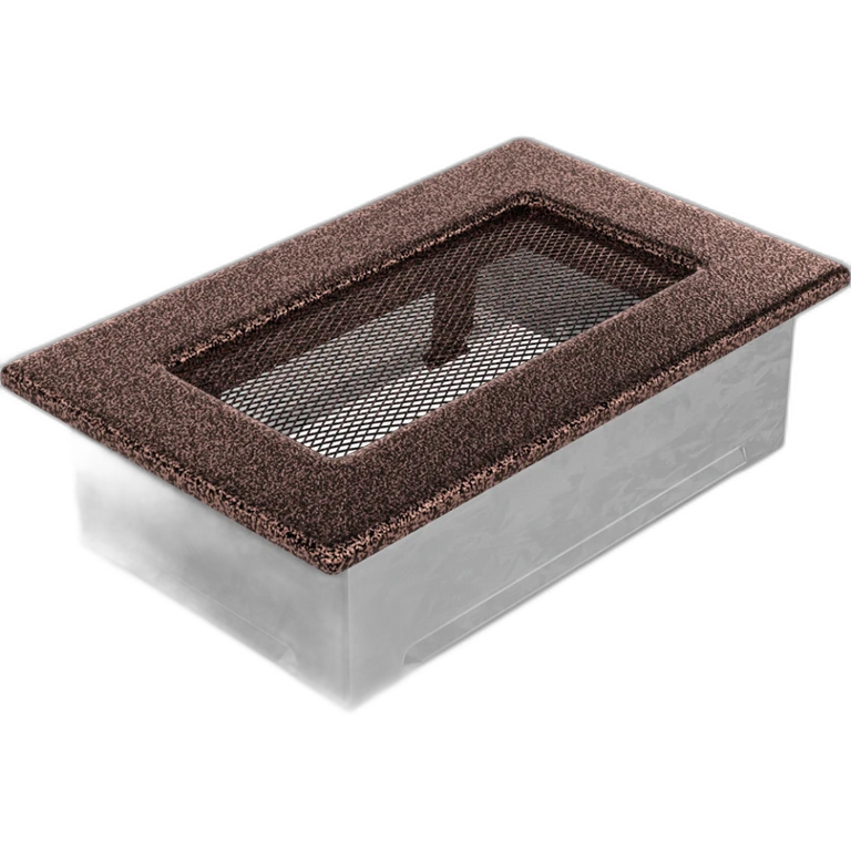 Камінна решітка 11x17 мідна Kratki