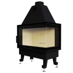 Камінна топка M-FIRE 80 кутова права (17kW)