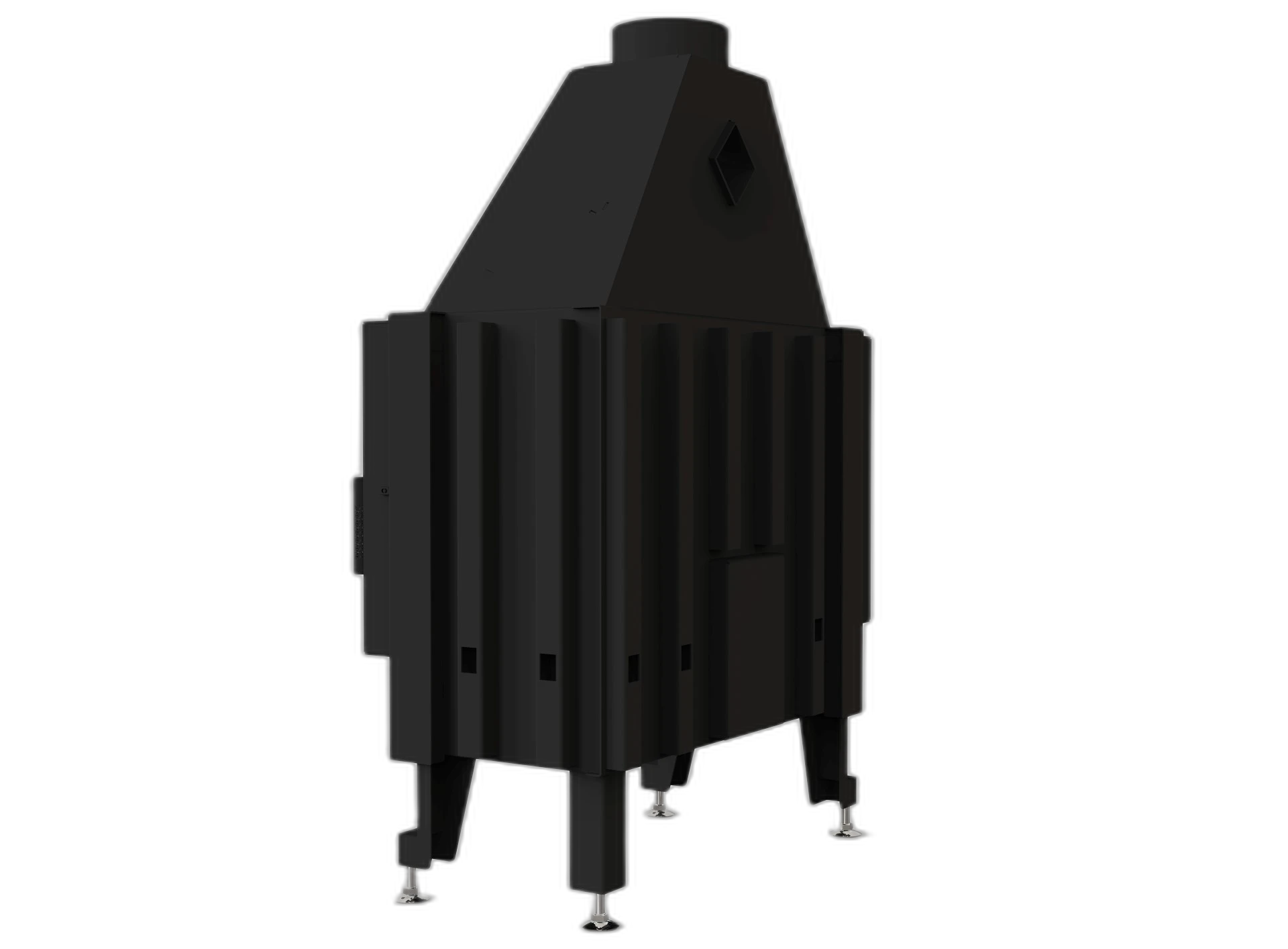 Камінна топка M-FIRE 80 кутова ліва (17kW)
