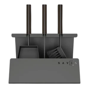 Набір для каміну SAVEN Set 2 S black