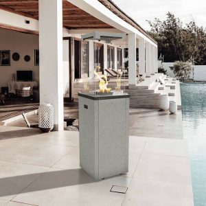Газовий обігрівач Kratki PATIO LIGHT граніт (8,2 кВт)