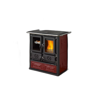 Піч-плита на дрова La Nordica ROSETTA SX BII (LIBERTY BORDEAUX)