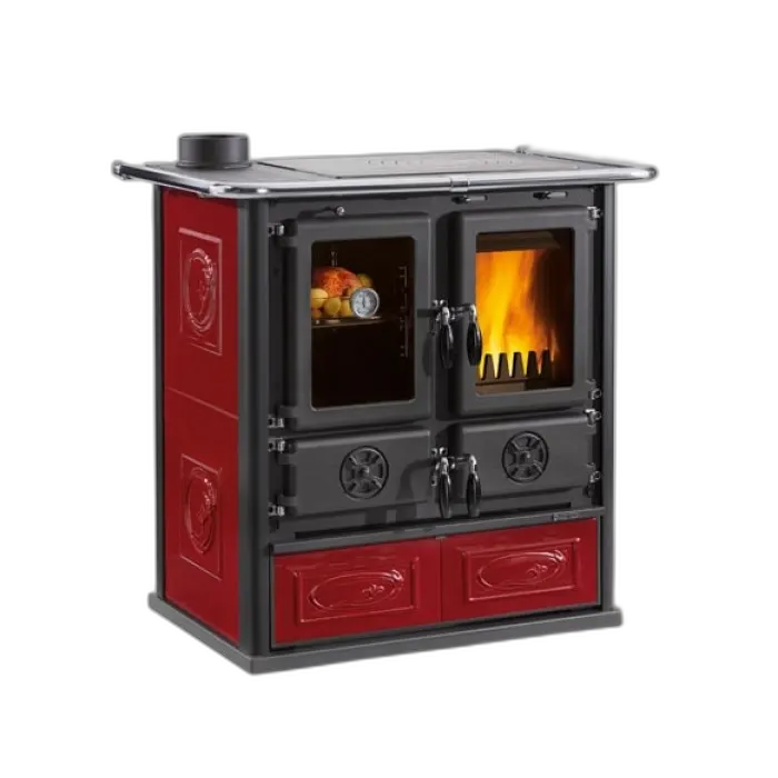 Піч-плита на дрова La Nordica ROSETTA SX BII (LIBERTY BORDEAUX)