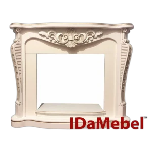 Портал IDaMebel Dallas White с патиной-золото