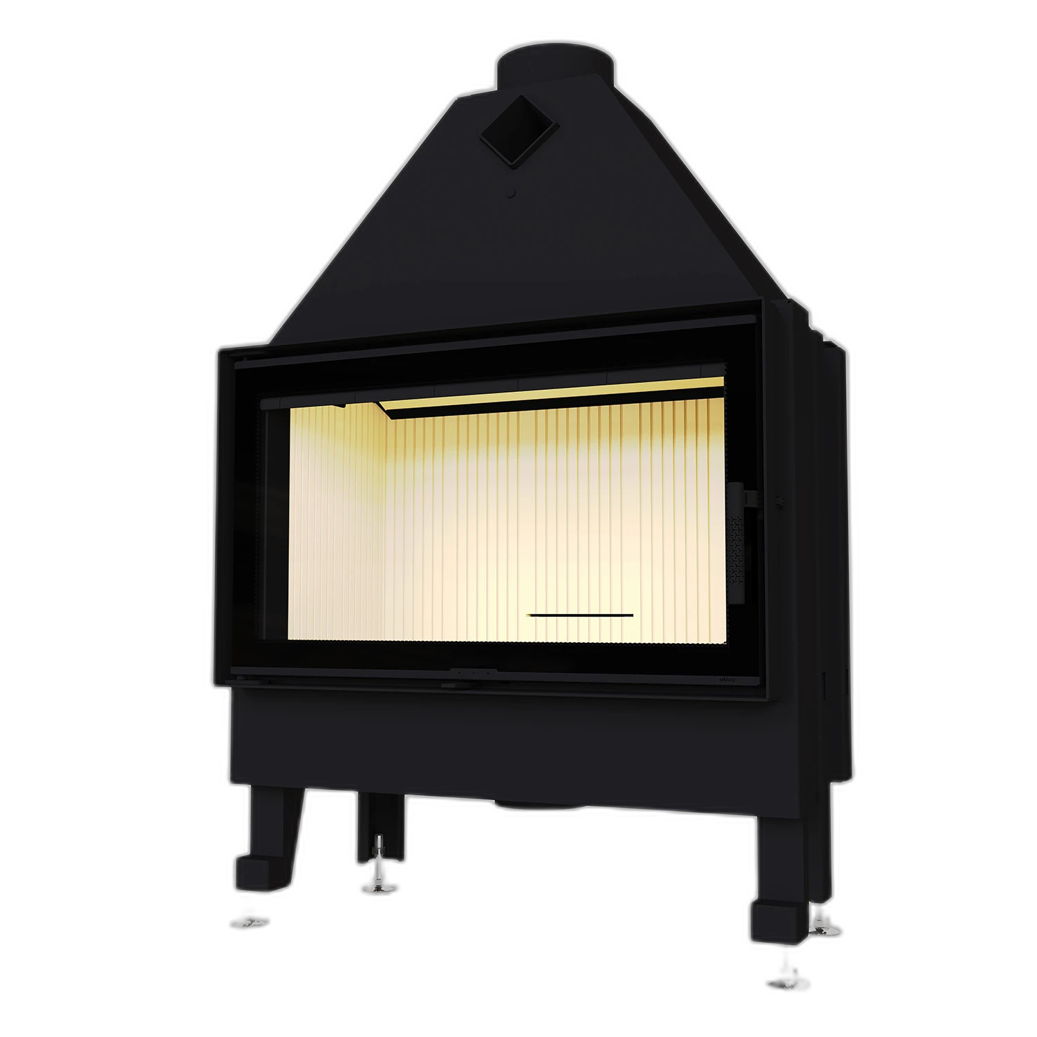 Камінна топка M-FIRE 90 пряма (19kW)