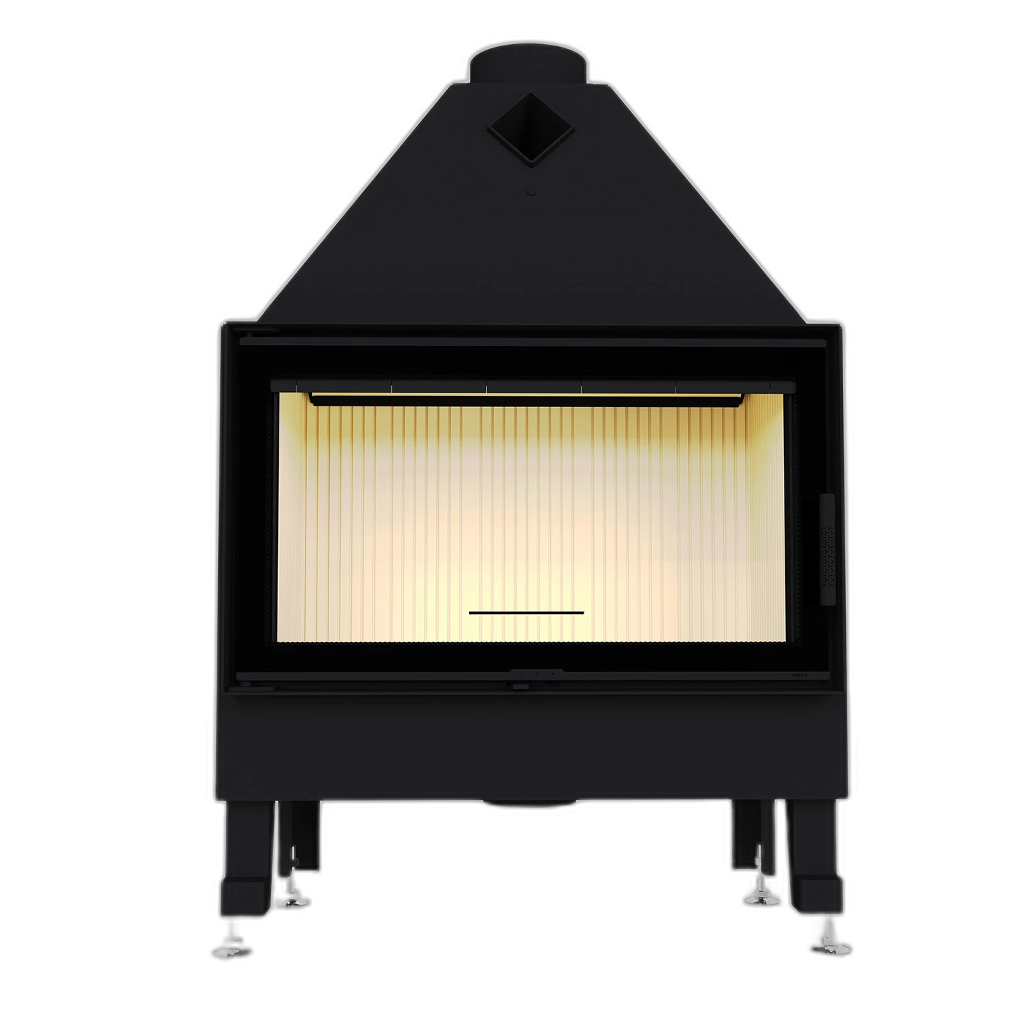 Камінна топка M-FIRE 90 пряма (19kW)