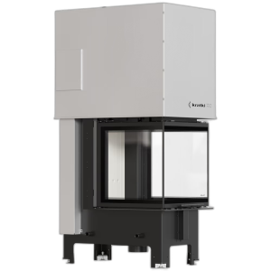 Камінна топка Kratki REGNOR 500/500 Ø 200 тристороння (7 кВт)