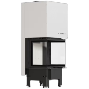 Камінна топка Kratki REGNOR 600/400 Ø 200 тристороння (7 кВт)