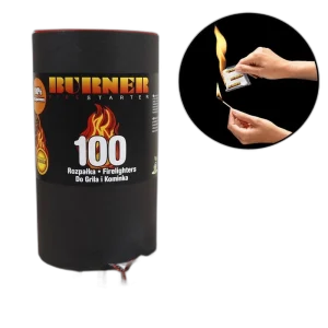 Розпалювач вогню BURNER туба 100 шт.