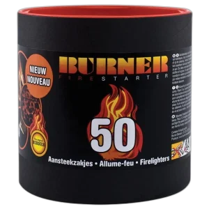 Розпалювач вогню BURNER туба 50 шт.