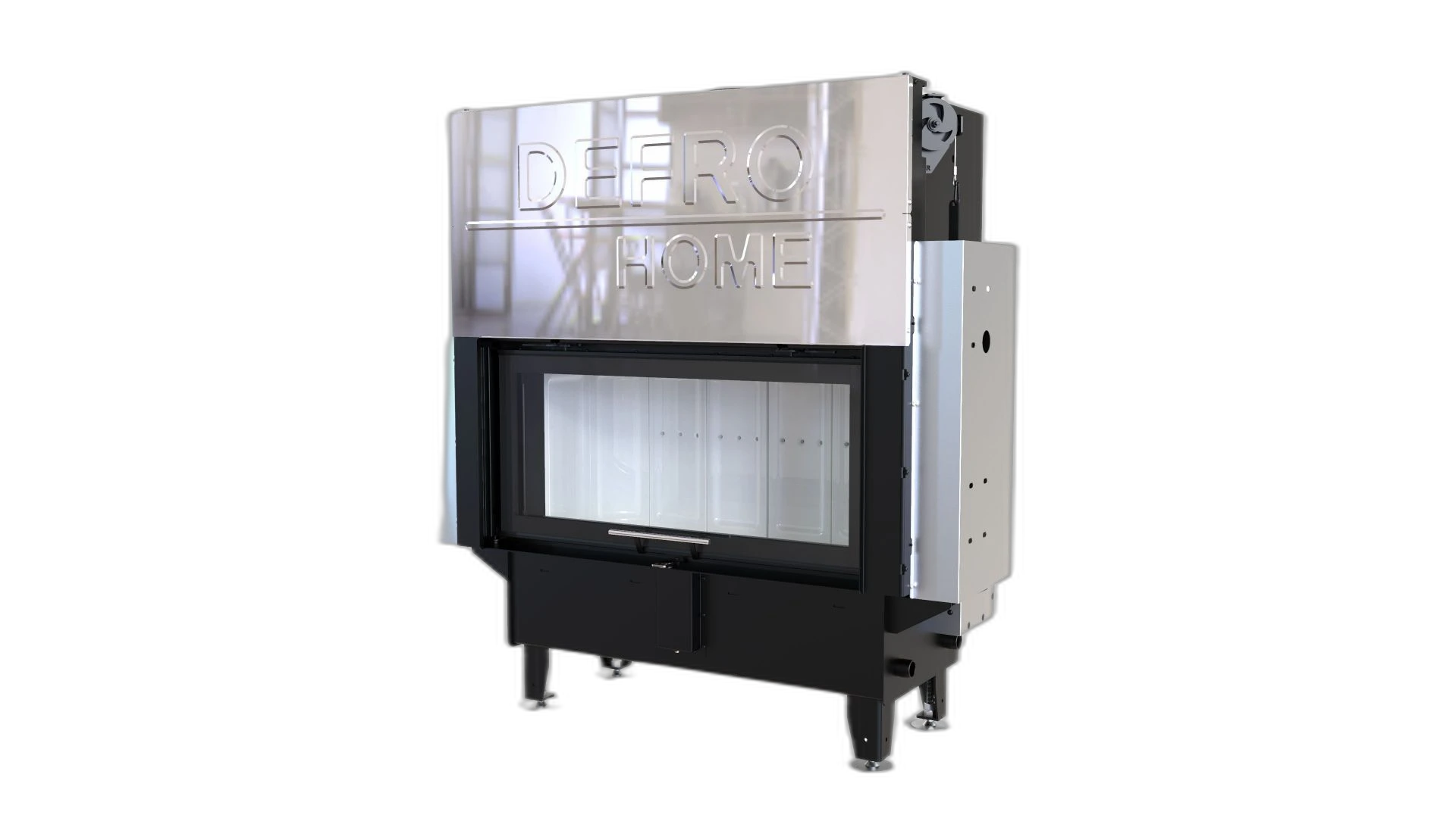 Камінна топка з водяним контуром Defro Home RIVA LA G SHORT
