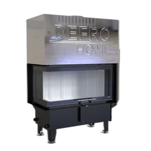 Камінна топка з водяним контуром Defro Home RIVA ME BL G SHORT