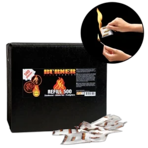 Розпалювач для вогню BURNER коробка 500 шт.