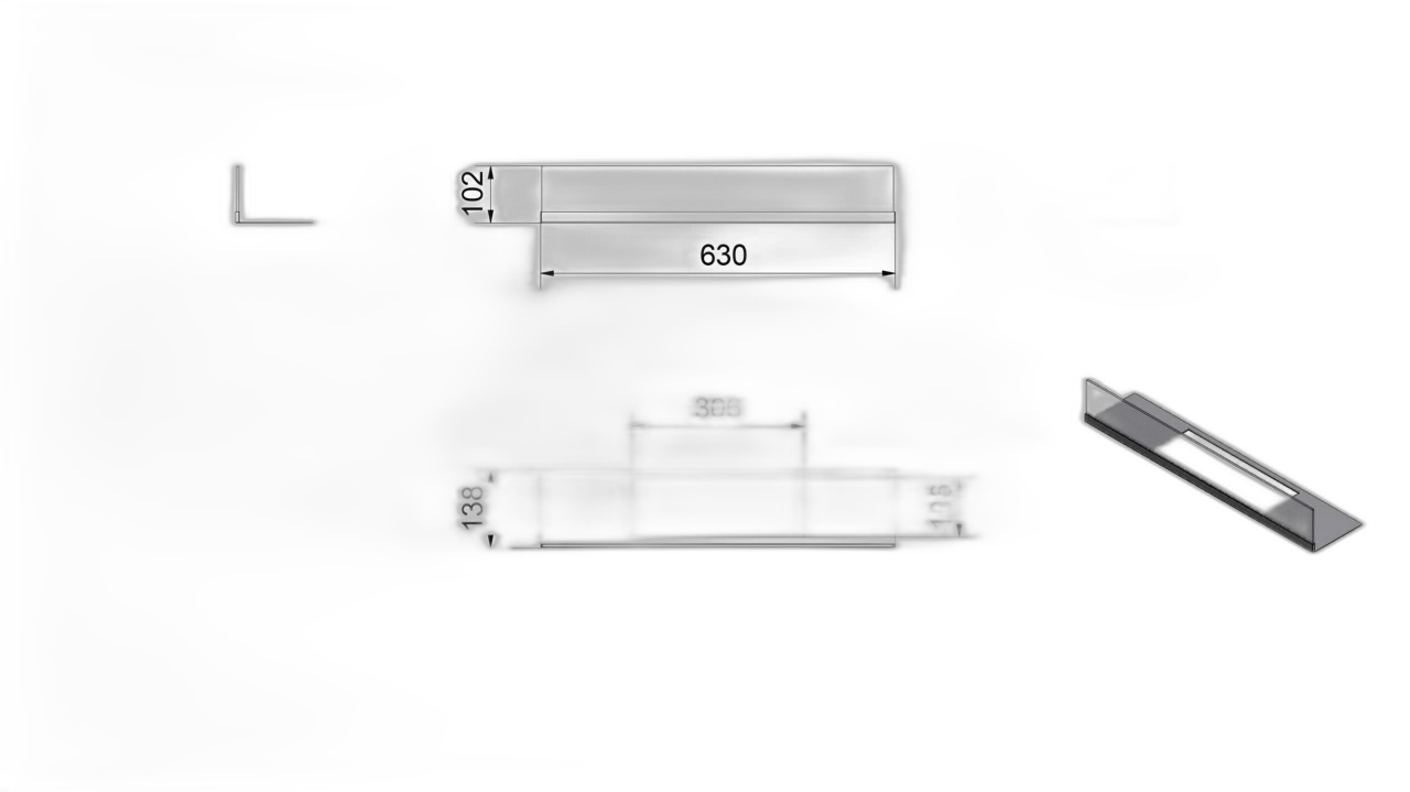 Скло для біокаміна DELTA 2 Kratki