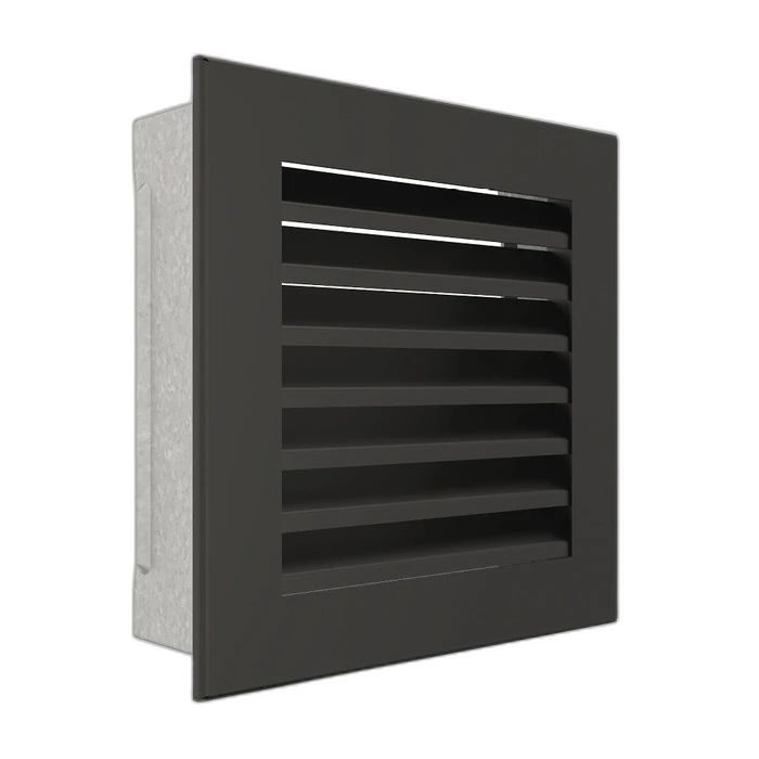 Вентиляційна решітка для каміна SAVEN Hide 17x17 чорна