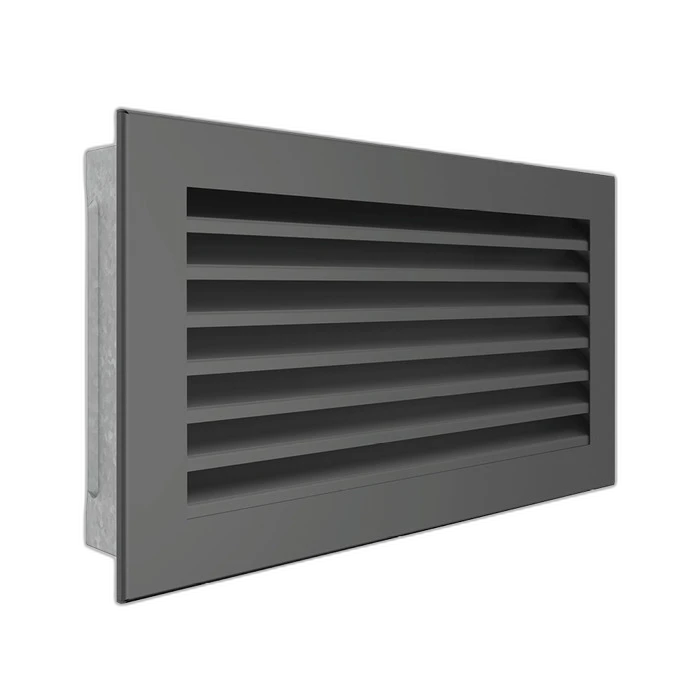 Вентиляційна решітка для каміна SAVEN Hide 17x30 графітова