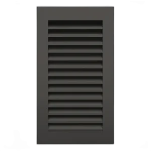 Вентиляційна решітка для каміна SAVEN Hide Vertical 30x17 чорна