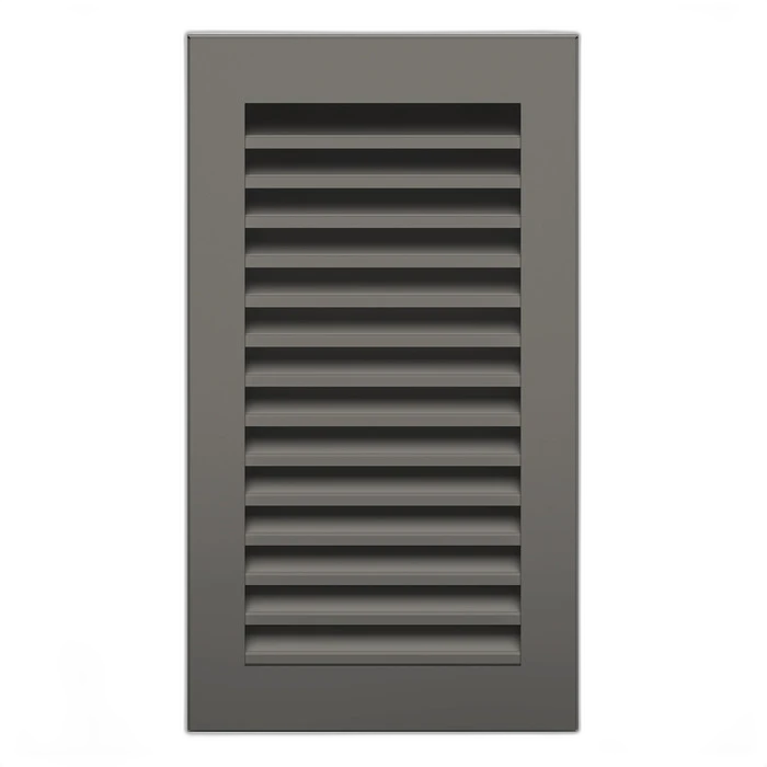 Вентиляційна решітка для каміна SAVEN Hide Vertical 30x17 графітова