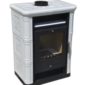 Сталева піч NORDFLAM Arta WHITE