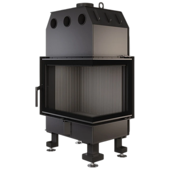 Камінна топка кутова SAVEN Energy 65x50x47R Black (14,5 kW) ECO