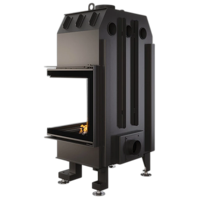 Камінна топка кутова SAVEN Energy 65x50x47R Black (14,5 kW) ECO