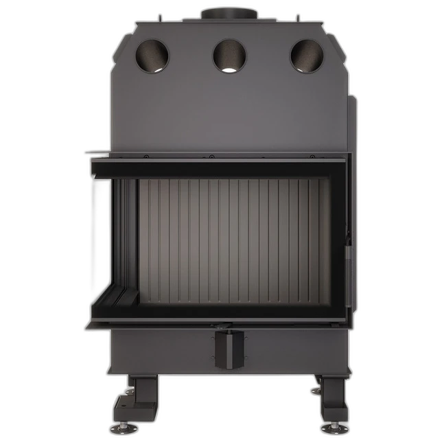 Камінна топка кутова SAVEN Energy 75x50x47L Black (15,1 kW) ECO