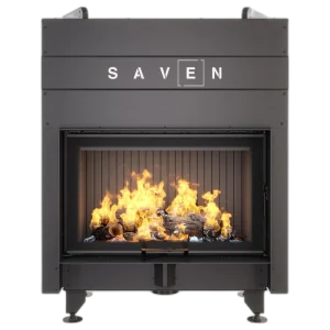 Камінна топка SAVEN Energy Up 80x50 Black (17,0 kW) ECO