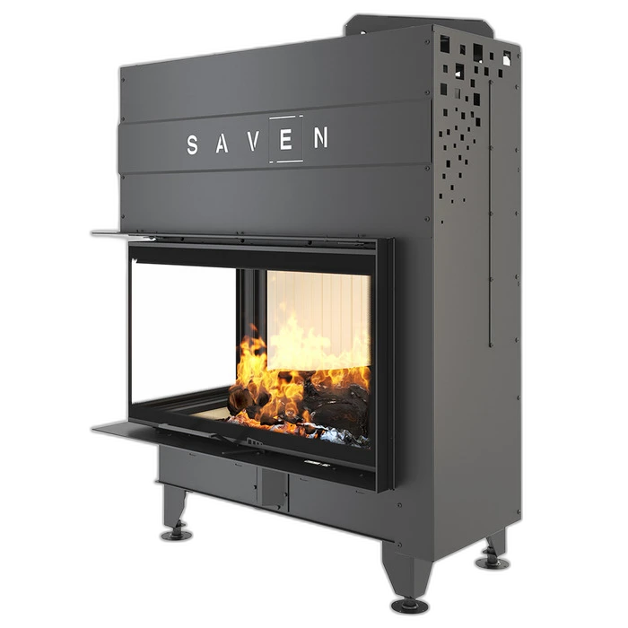 Камінна топка кутова SAVEN Energy Up 85x50x47L (17,0 kW) ECO