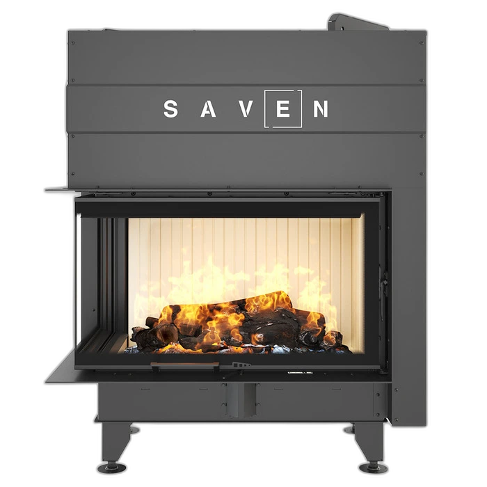 Камінна топка кутова SAVEN Energy Up 85x50x47L (17,0 kW) ECO