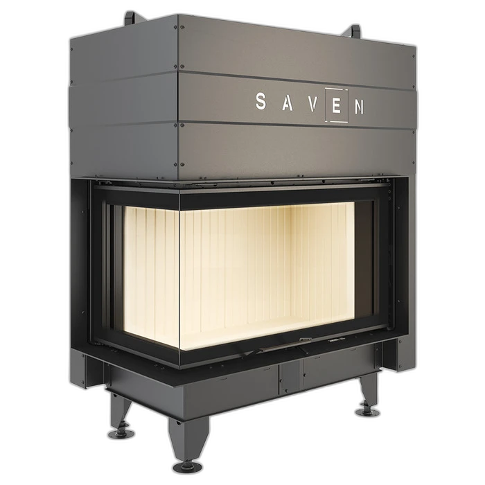 Камінна топка кутова SAVEN Energy Up 85x50x47L (17,0 kW) ECO