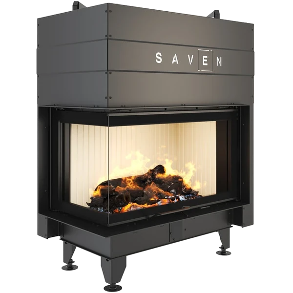 Камінна топка кутова SAVEN Energy Up 85x50x47L (17,0 kW) ECO
