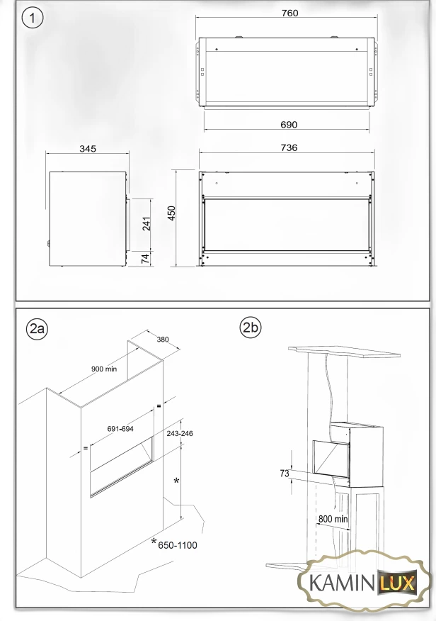 Електрокамін Dimplex Opti-V PGF-10