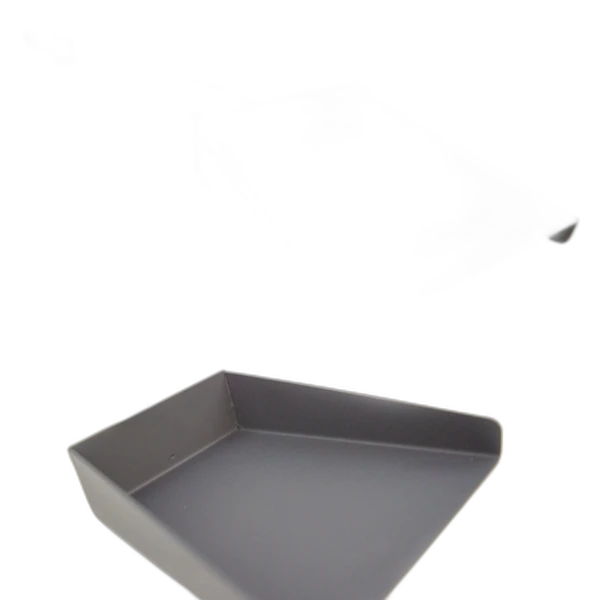 Сталева лопатка для каміна SAVEN Shovel L white 50 см з деревʼяною ручкою