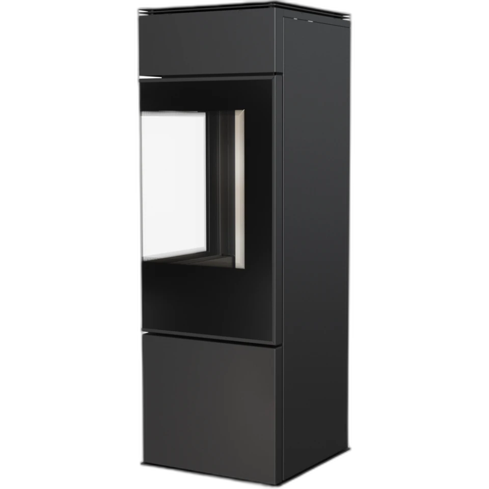 Сталева кутова піч-камін Kratki THOR 8 (8,0 кВт)