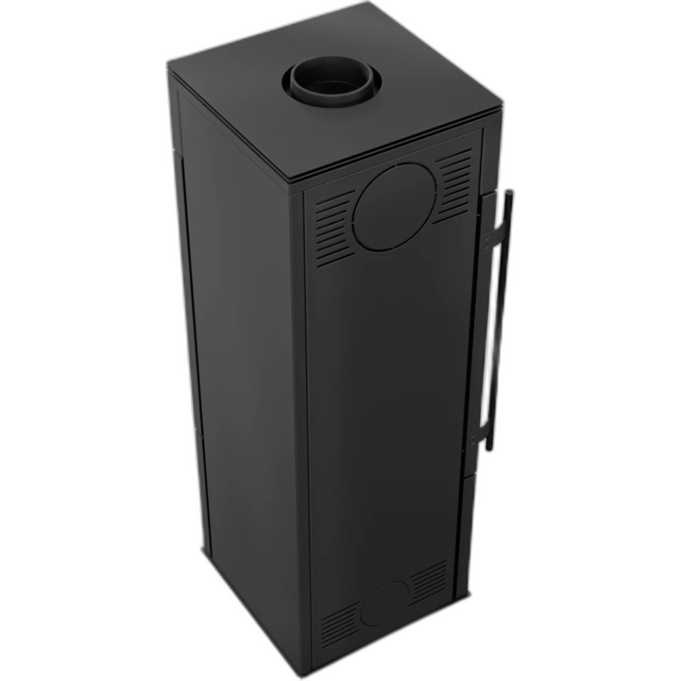 Сталева кутова піч-камін Kratki THOR 8 (8,0 кВт)