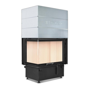 Камінна топка з водяним контуром Hoxter ECKA 67/45/51 Wh