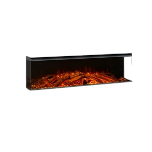 Трьохсторонній електрокамін La Nordica LUMEN 1600 з обігрівом (2в1 на стіну/в нішу)