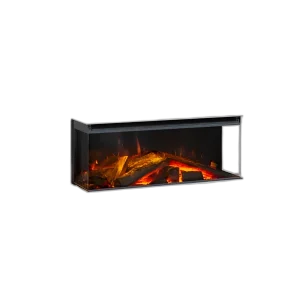 Трьохсторонній електрокамін La Nordica LUMEN 870 з обігрівом (2в1 на стіну/в нішу)