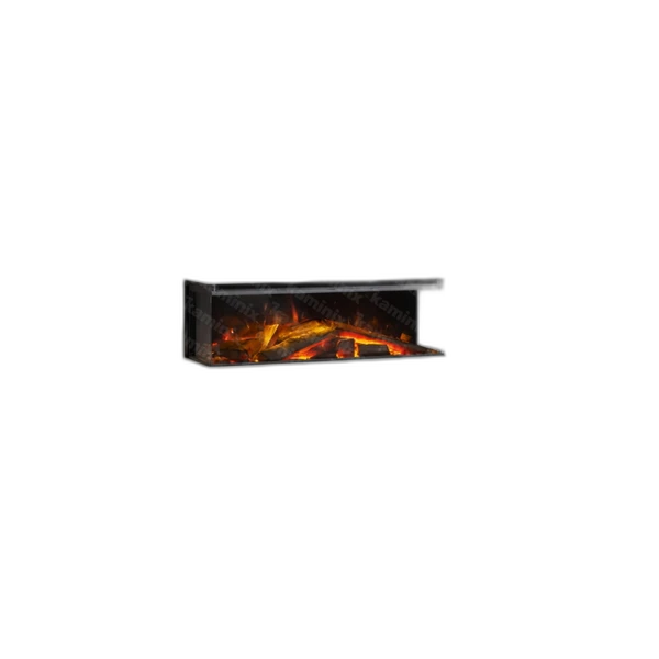 Трьохсторонній електрокамін La Nordica LUMEN 870 з обігрівом (2в1 на стіну/в нішу)