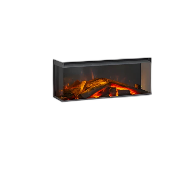 Трьохсторонній електрокамін La Nordica LUMEN 870 з обігрівом (2в1 на стіну/в нішу)